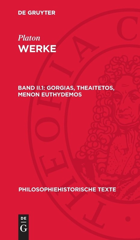 Platon Gorgias, Theaitetos, Menon Euthydemos (Hardback)