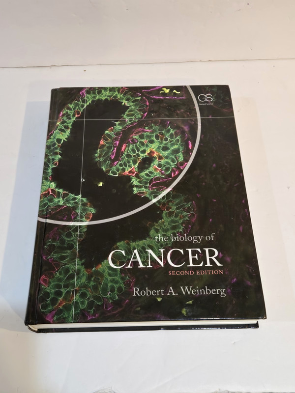 The Biology of Cancer by Weinberg, Robert – hardcover Book -Good Condition