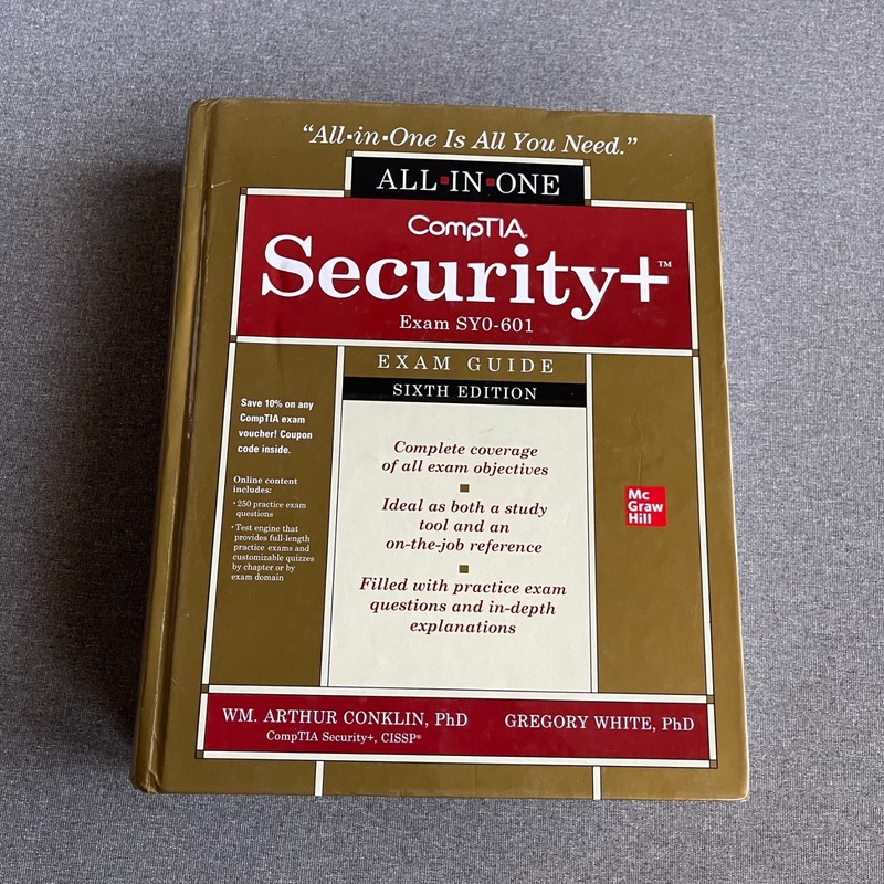 CompTIA Security+ SY0-601 All-in-One Exam Guide 6th Ed. Book + Practice Tests
