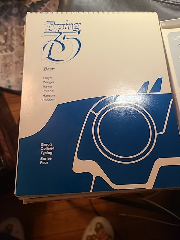 Gregg College Typing Series 4 Typing 75 Basic Complete Set gallery