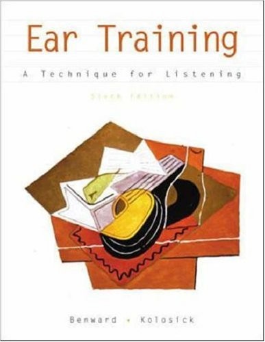 Ear Training: A Technique for Listening w/ Audio CD – plastic_comb Benward, …