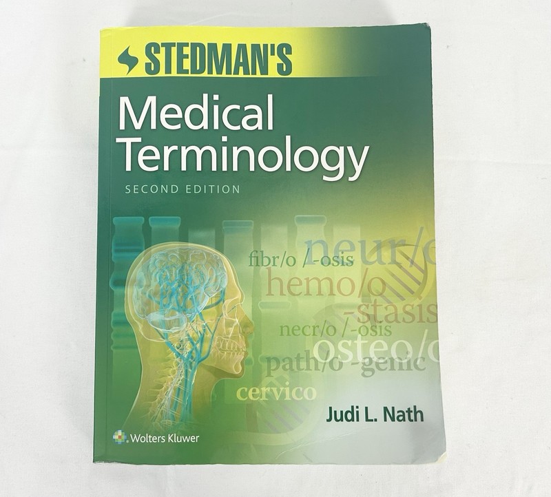 Stedman’s Medical Terminology Paperback Judi L. Nath 2nd Edition