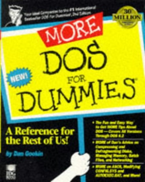 More Dos Paperback Dan Gookin
