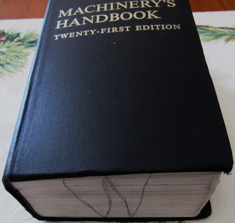 MACHINERY'S HANDBOOK TWENTY-FIRST EDITION 1982 BOOK gallery