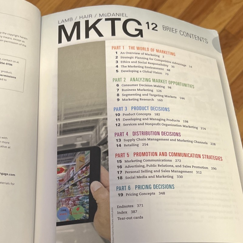 Cengage MKTG 12: Principles of Marketing Student Ed MindTap PB 2017 gallery