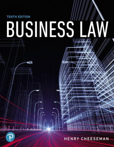Business Law, Hardcover by Cheeseman, Henry R., Like New Used, Free shipping …