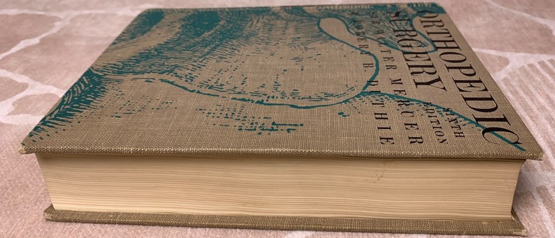 Mercer's Orthopedic Surgery VTG 1964 Mercer Duthie 6th Ed. Medical Textbook Rare gallery