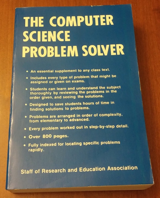 The Computer Science Problem Solver - Research and Education Association - V...