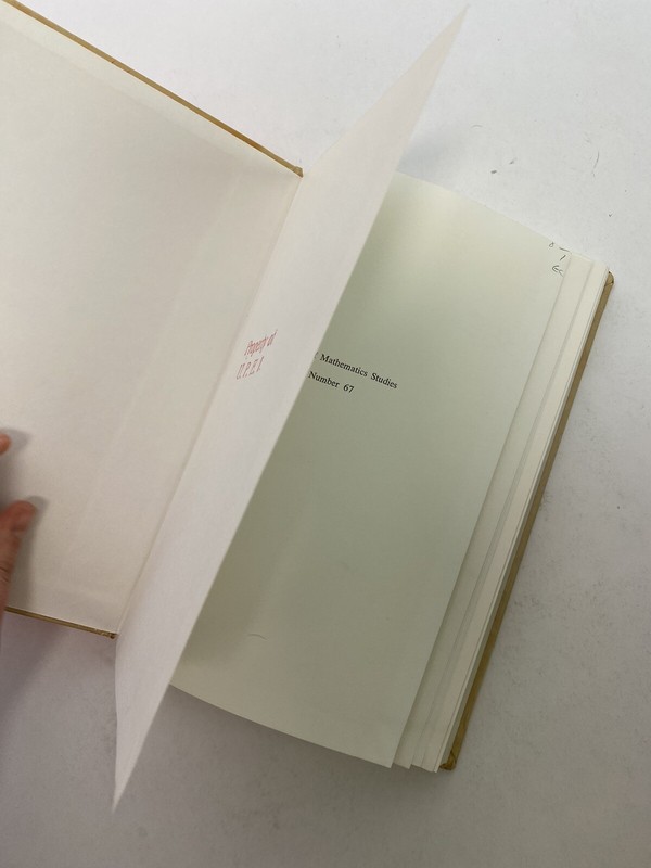 Profinite Groups, Arithmetic, and Geometry. AM-67, Volume 67 Step Rare Hardback gallery