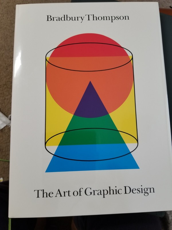 The Art of Graphic Design by Bradbury Thompson 1988 First Edition HC Slip Jacket