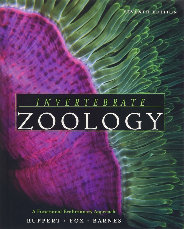 Invertebrate Zoology: A Functional Evolutionary Approach – hardcover Ruppert…