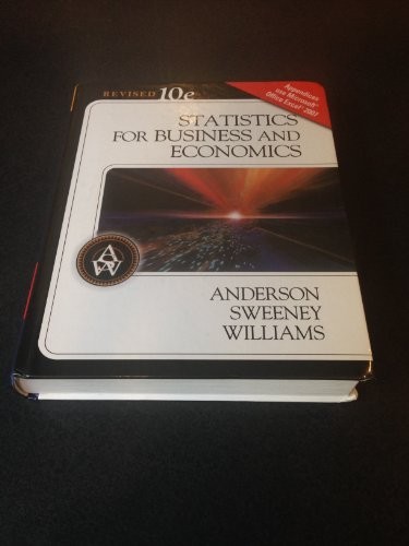 Statistics for Business and Ec – GOOD