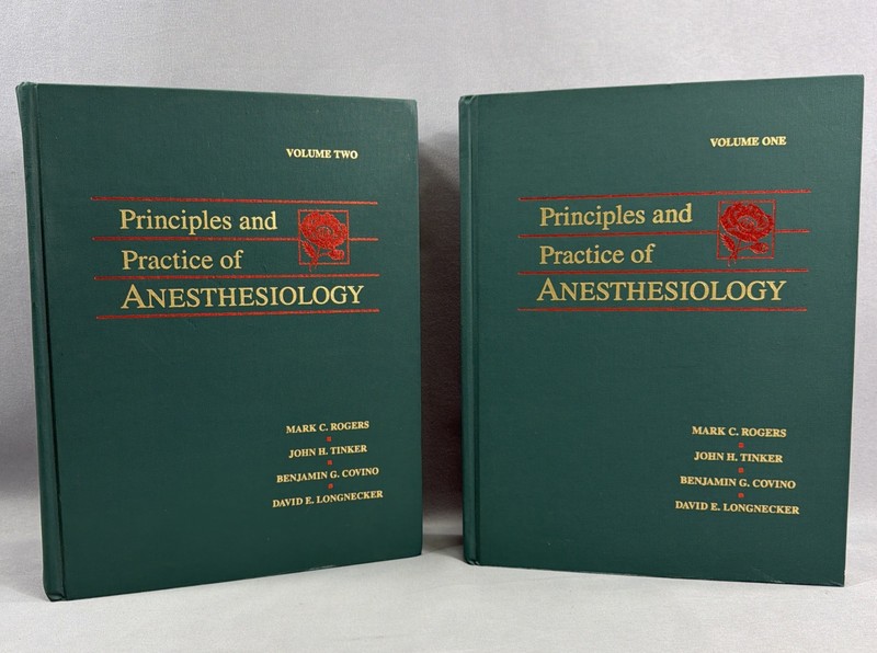 Principles and Practice of Anesthesiology Volume 1 & 2 – Hardcover