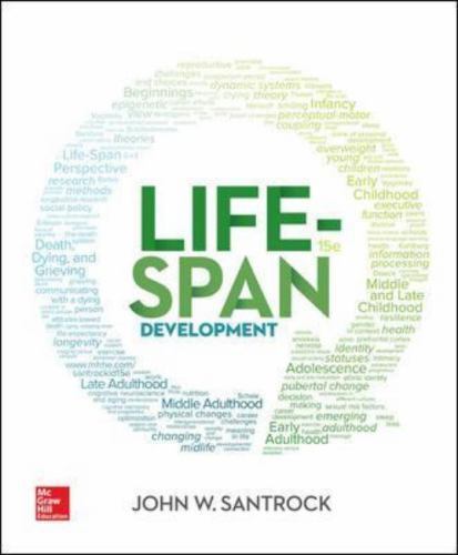 Life-Span Development – 9780077861827, John Santrock, hardcover, new
