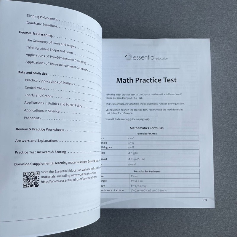 Essential Reading Skills, Preparation for High School Equivalency Tests Lot Of 3 gallery