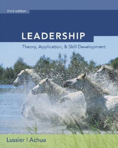 Leadership (with InfoTrac) – Paperback By Lussier, Robert N. – VERY GOOD