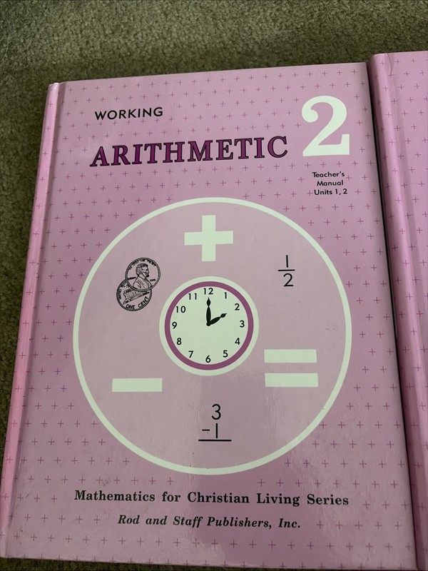 Rod & Staff Working Arithmetic Grade 2 Teacher’s Manual Set Units 1-5 gallery