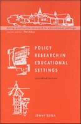 Policy Research in Educational Settings by Ozga, Jennifer; Ozga