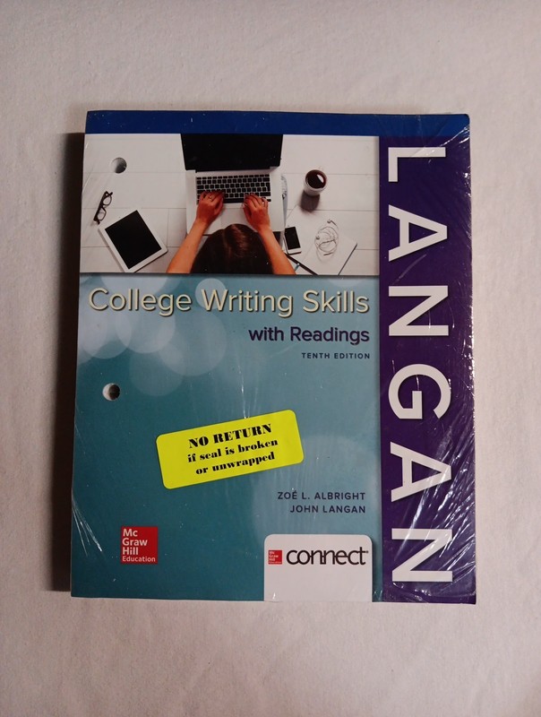 College Writing Skills with Readings 10th Edition Langan Loose Leaf Binder Ed
