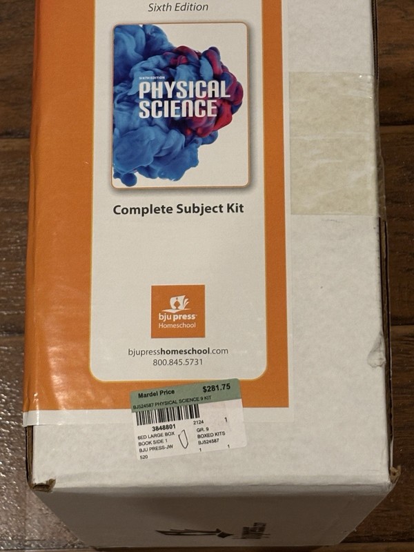 BJU Physical Science 6th Edition Complete Homeschool Curriculum Grade 9 gallery