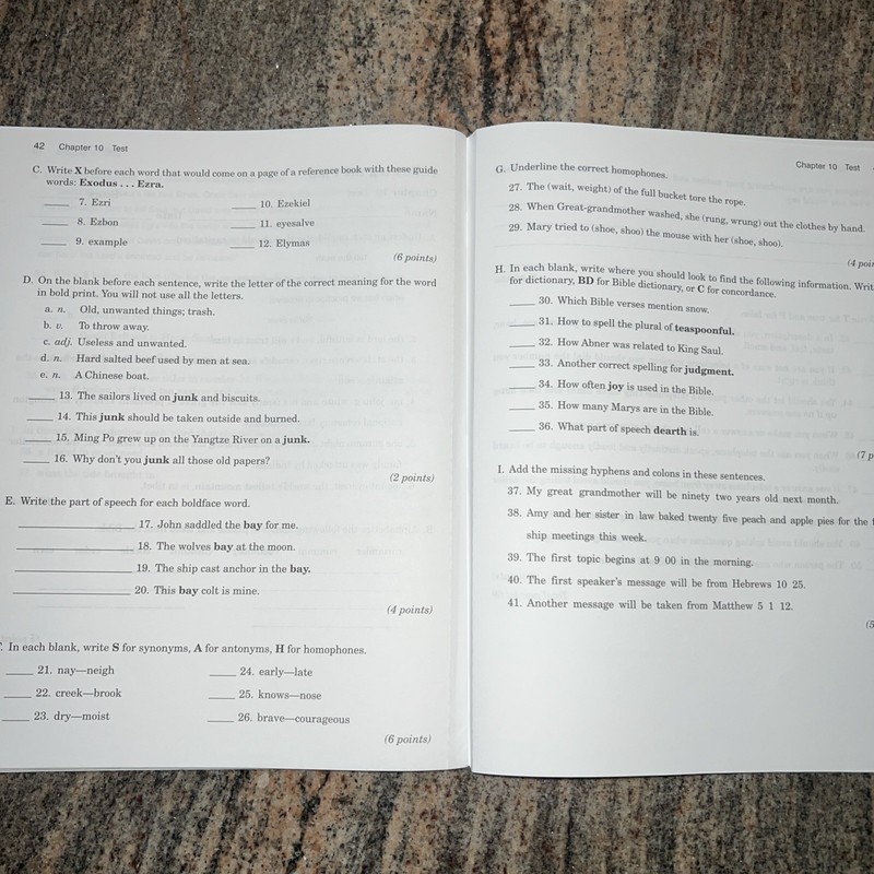Rod and Staff English 5 Tests - New gallery
