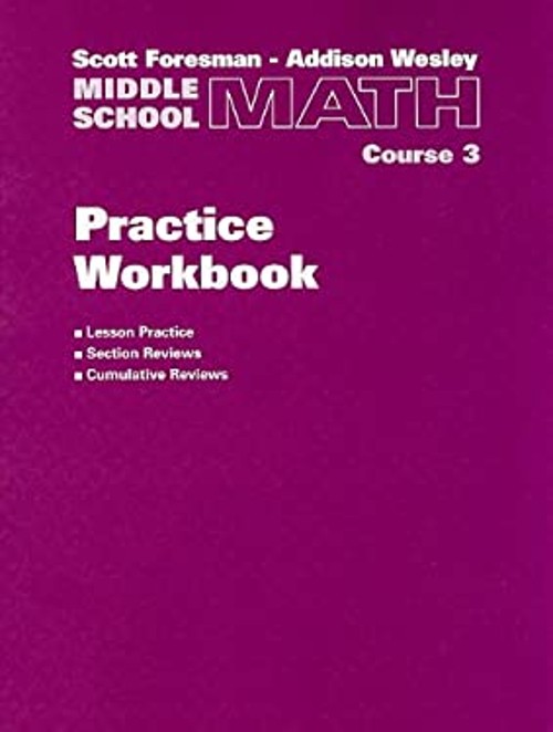 Middle School Math Paperback Addison Wesley