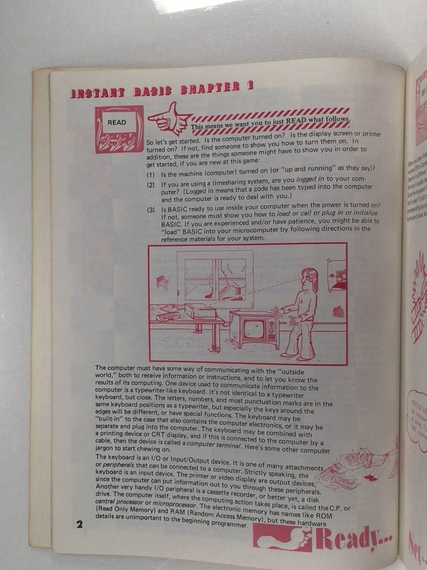 Instant Freeze-Dried Computer Programming in Basic- Vintage Technical Guide-je67 gallery