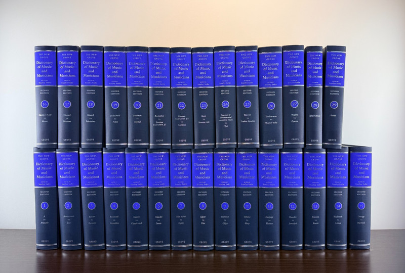 The New Grove Dictionary of Music and Musicians Second Edition : 29-Volume Set
