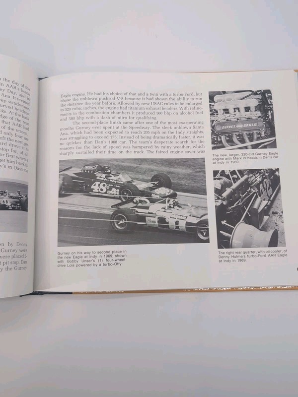 Gurney’s Eagles: The Exciting Story of the AAR Racing Cars - Hardcover VG gallery