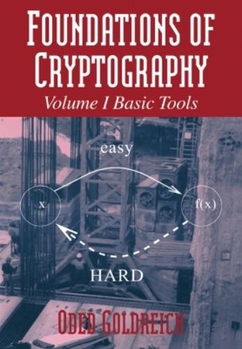 Oded Goldreich Foundations of Cryptography: Volume 1, Ba (Paperback) (UK IMPORT)