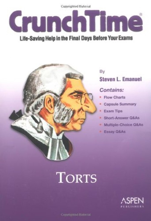 Torts Paperback Steven Emanuel