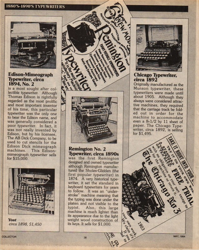 Researching & Restoring Ancient Office Equipment Typewriter 13 pages gallery