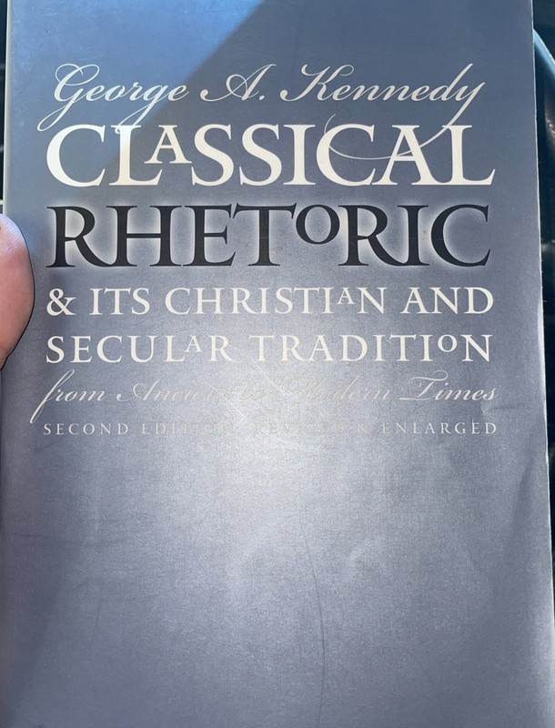 Classical Rhetoric and Its Christian and Secular Tradition from Ancient to…