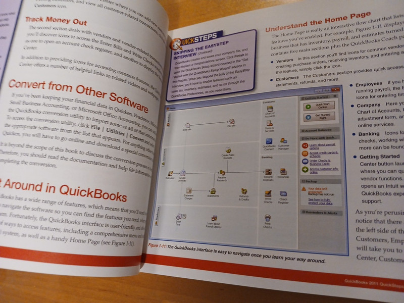 QuickBooks 2011 QuickSteps by Thomas A. Barich 2010 Trade Paperback Like New gallery