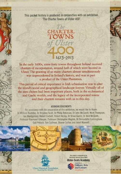 Charter Towns of Ulster Ulster-Scots Academy 36 full colour pages Pamphlet NEW gallery