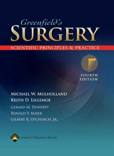 Greenfield’s Surgery: Scientific Principles & Practice Hardcover Brand NEW SEAL
