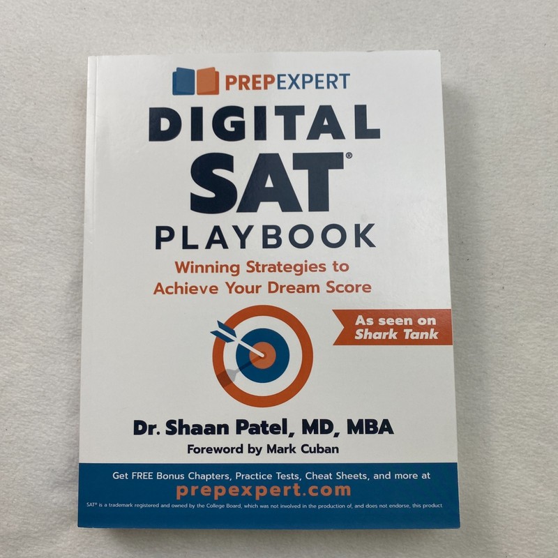 Prep Expert Digital SAT Playbook: Winning Strategies to Achieve Your Dream Score
