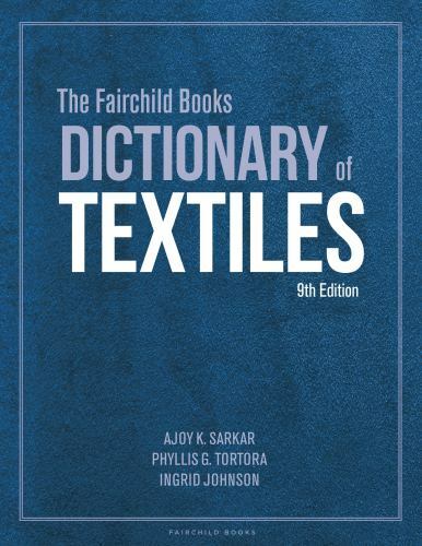 Fairchild Books Dictionary of Textiles, Paperback by Sarkar, Ajoy K.; Tortora…