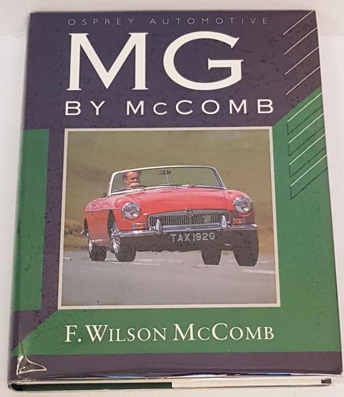MG By MCCOMB Car Book Second Edition Wilson McComb 1993 CAR BOOK