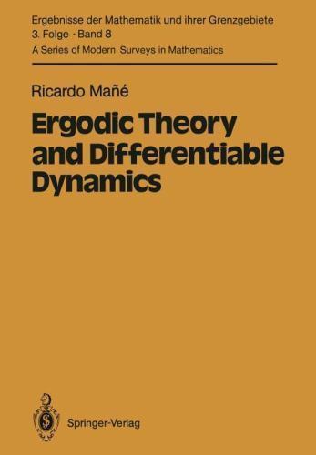 Ergodic Theory and Differentiable Dynamics, Paperback by Mane, Ricardo; Levy,...