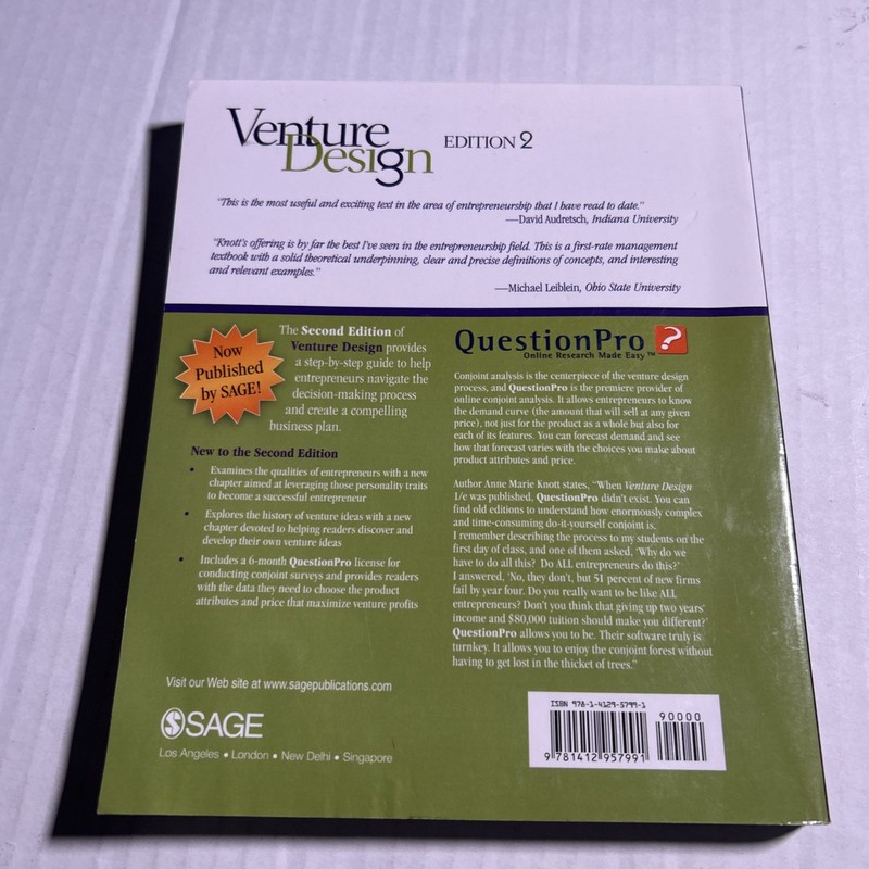 Venture Design - GOOD Slight Wet Mark Bottom Right Of Pages gallery