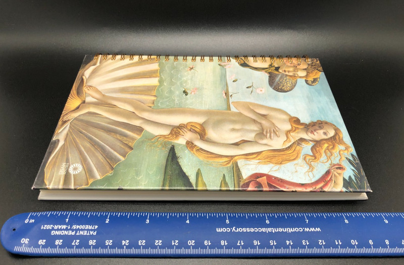 Sandro Botticelli : The Birth of Venus Journal 9" X 6.5" Brand New Italy gallery