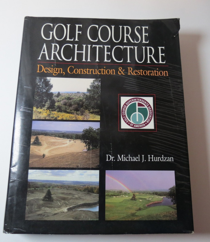 Golf Course Architecture Design by Dr. Michael Hurdzan – HC Art Book DJ RARE OOP