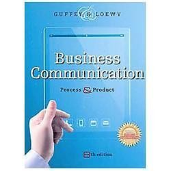 Business Communication: Process & Product (Book Only)