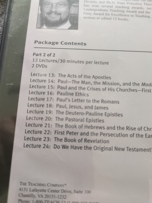 The Great Courses: The New Testament - Audio CD -New gallery