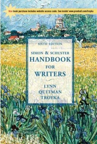 Simon & Schuster Handbook with E-book and 2003 MLA Update, Sixth Edition