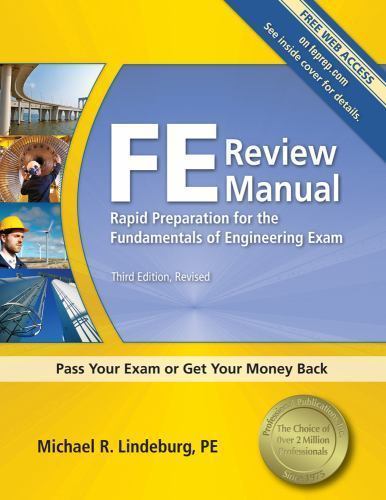 PPI FE Review Manual: Rapid Preparation for the Fundamentals of Engineering…