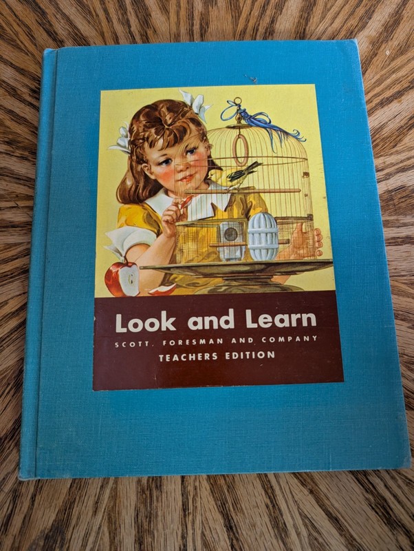 Look And Learn Scott Foresman And Company Teachers Addition Vintage 1950