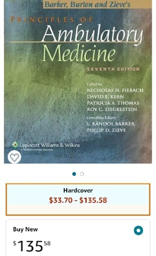Principles of Ambulatory Medicine by Nicholas H. FIEBACH- PRACTICALLY NEW!! gallery