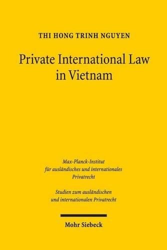 Thi Hong Trinh Nguye Private International Law in Vietna (Paperback) (UK IMPORT)